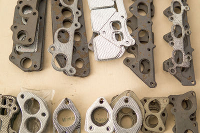 Close-up of machine part