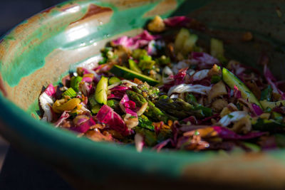 Close-up of salad in bowl