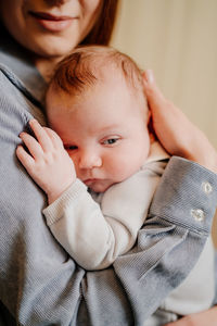 Portrait of cute baby girl