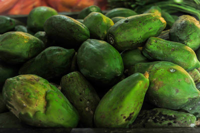 Full frame shot of vegetables for sale at market stall