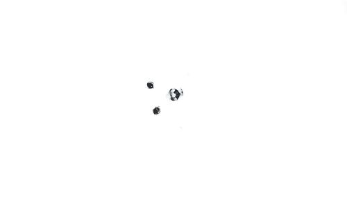 Water drops on white background