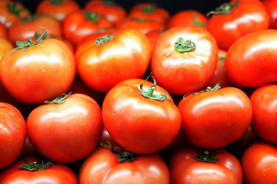 Full frame shot of tomatoes for sale