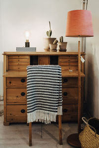 Table and chairs at home