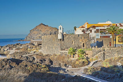 A small settlement on the island of tenerife. the canary islands. spain