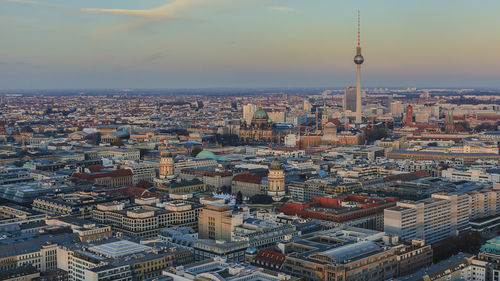 Aerial view of cityscape