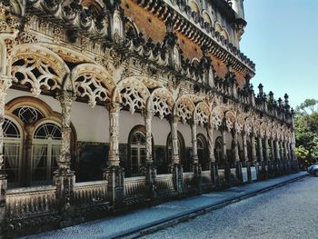 Facade of historical building