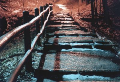 View of stairs