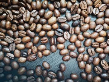 Full frame shot of coffee beans