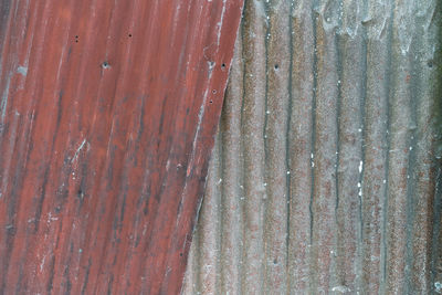 Full frame shot of rusty metal