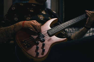 Man playing guitar