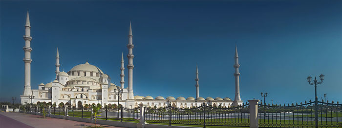 View of building against blue sky