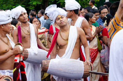 Group of people in traditional clothing