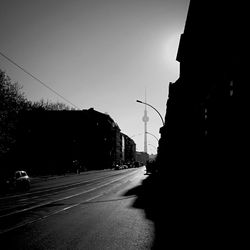 View of buildings along street