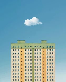 Low angle view of building against sky