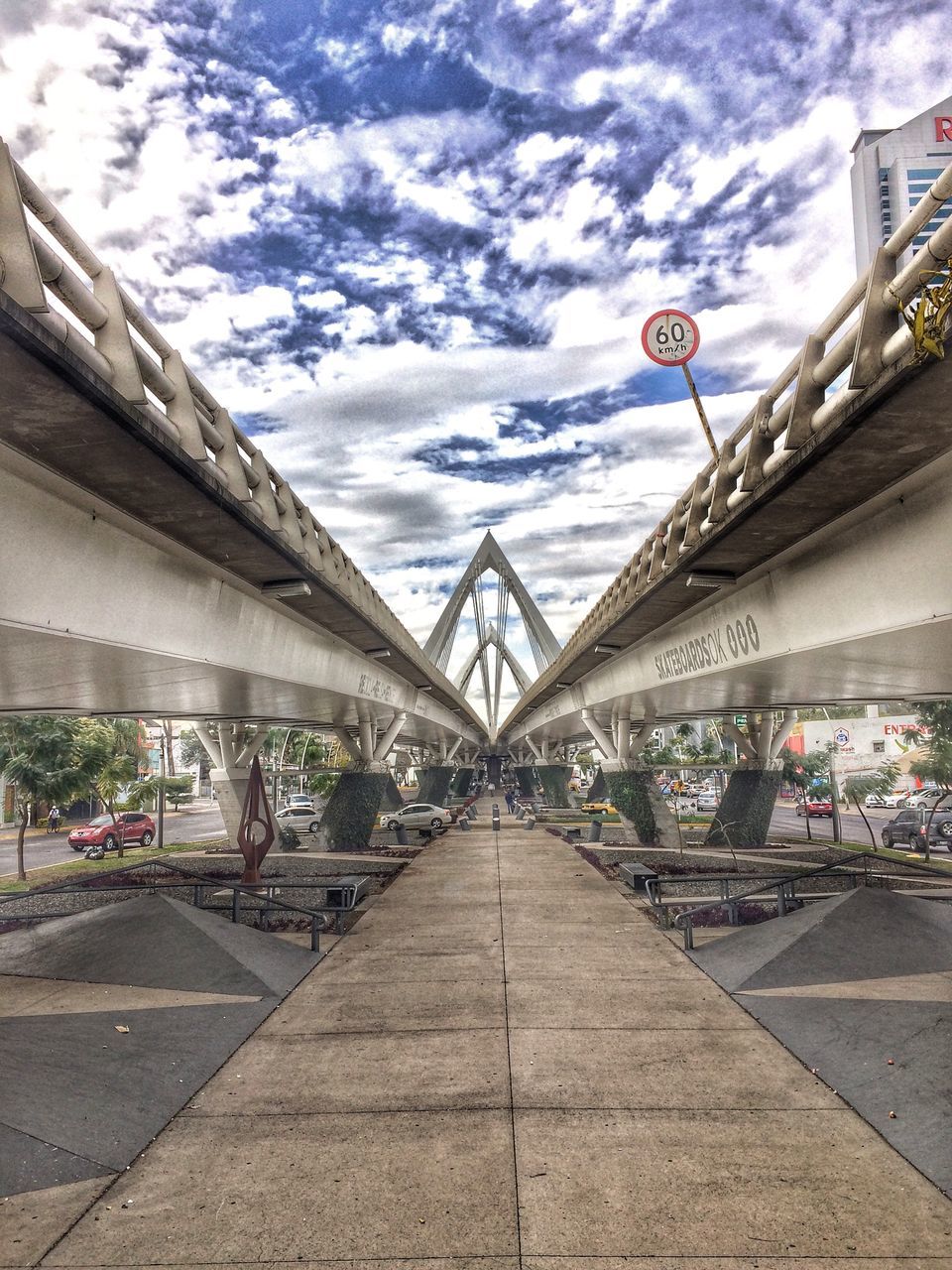 architecture, built structure, transportation, day, sky, no people, building exterior, outdoors, bridge - man made structure