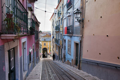 Panoramic view of residential buildings against sky