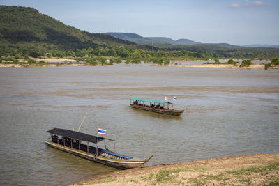 Boat in sea