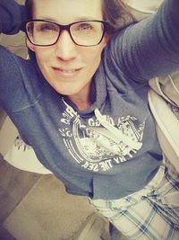 Portrait of young woman