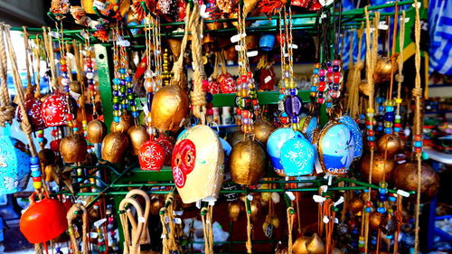 Multi colored hanging for sale in market