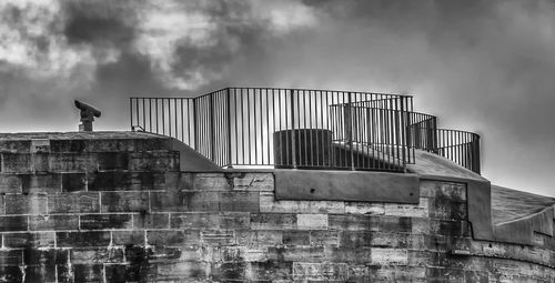 Built structure against sky in city