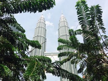 Low angle view of building against sky