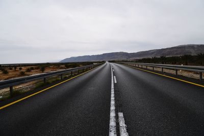 Road in the desert negev