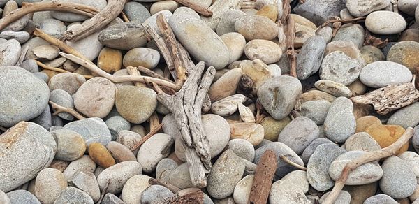 Full frame shot of stones