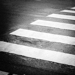 Stop sign on road