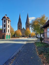 Low angle view of building against sky