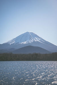 Fuji five lakes at yamanashi, japan
