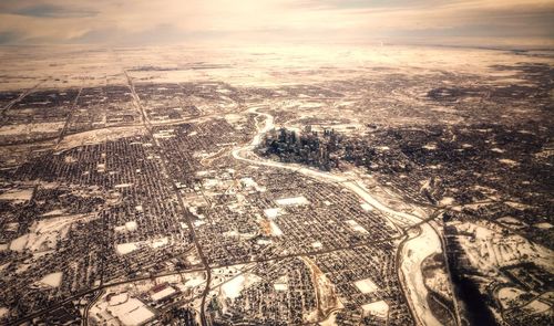 Aerial view of cityscape