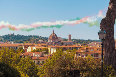 Frecce tricolori in florence