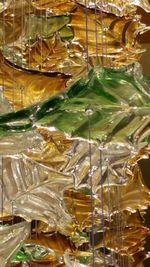 Close-up of food in water