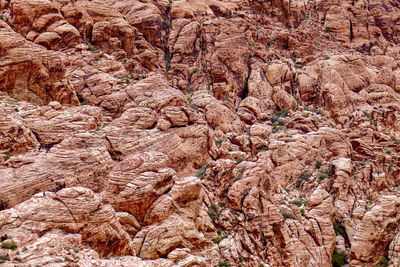 Full frame shot of rock formation