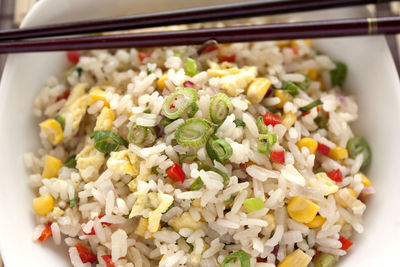 Close-up of salad in plate