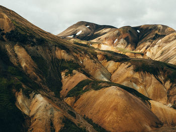 Scenic view of mountain range