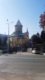 View of buildings in city