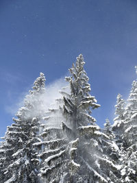 Winter mountain tour to hornle mountains, bavaria, germany