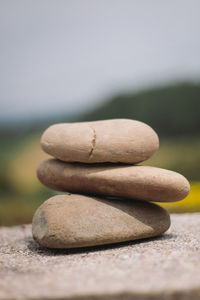 Close-up of pebbles