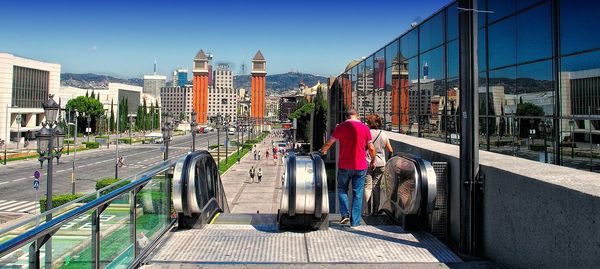 View of buildings in city