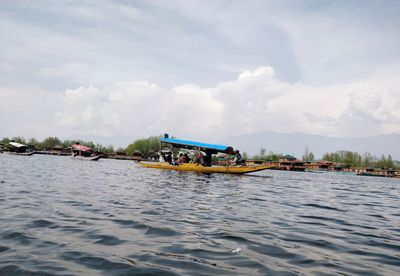 Scenic view of river against sky