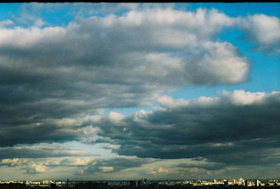 Low angle view of dramatic sky