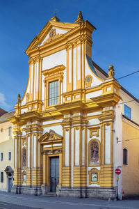 Church in carmelite monastery of maria magdalena in wurzburg, germany