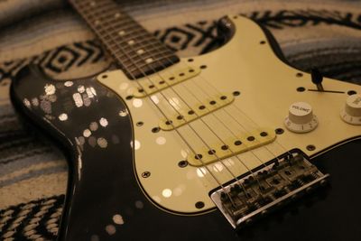 Close-up of guitar