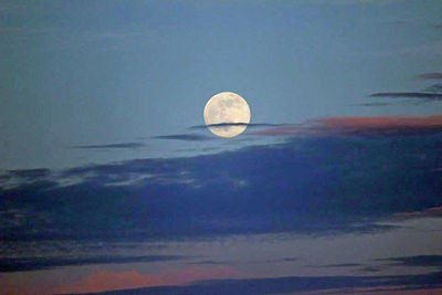Dramatic sky over sea
