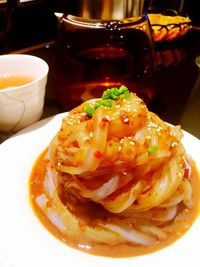 Close-up of food in bowl