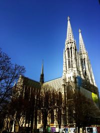 Low angle view of church