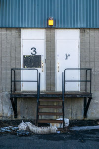 View of abandoned building