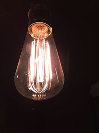 Close-up of light bulb