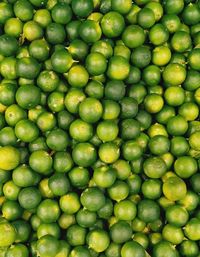 Full frame shot of green apples